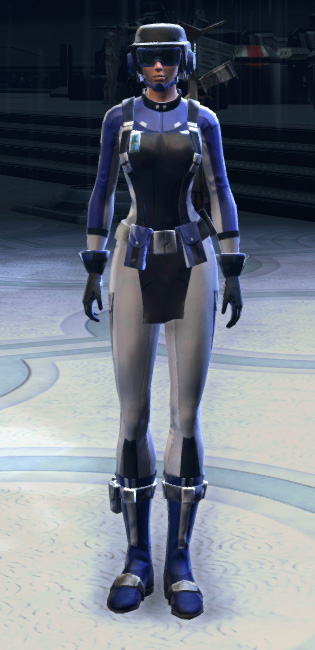 Corellian Agent Armor Set Outfit from Star Wars: The Old Republic.