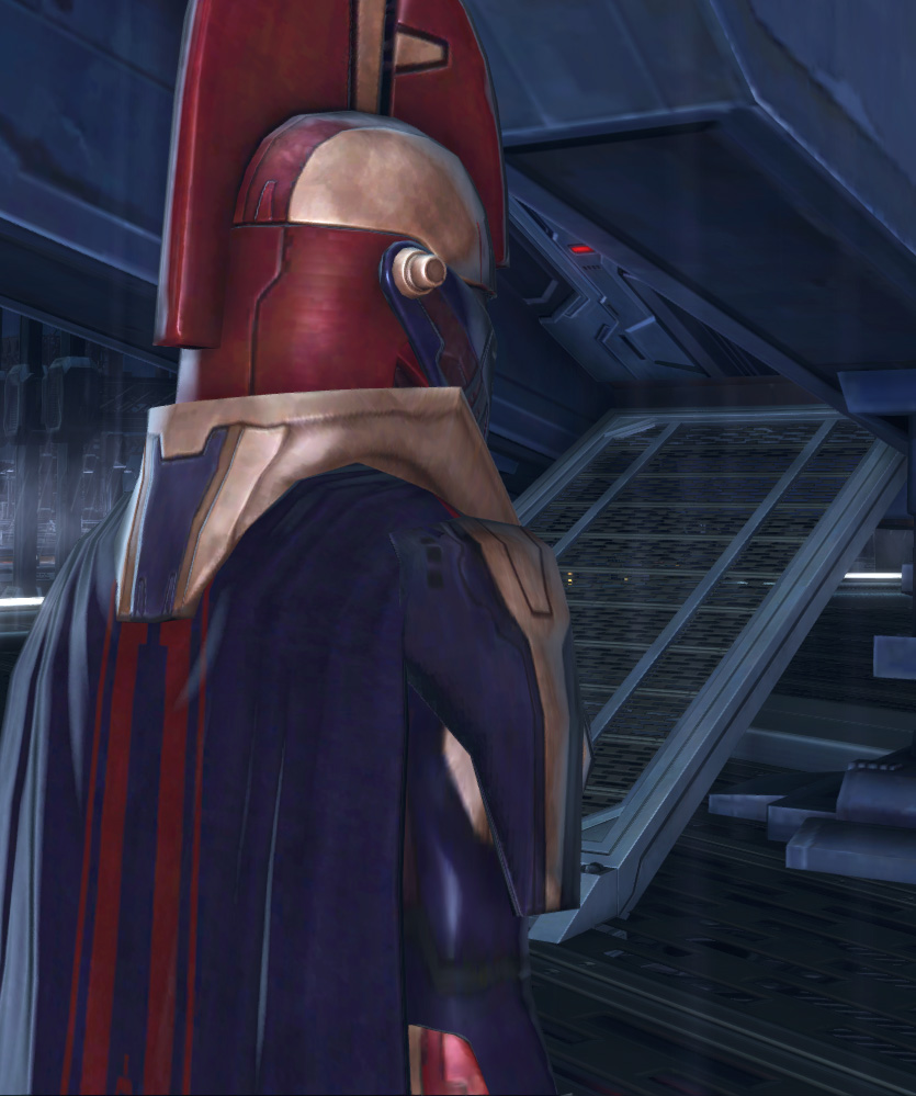 Corellian Warrior Armor Set detailed back view from Star Wars: The Old Republic.
