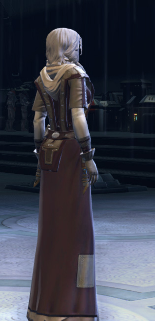 Coruscanti Consular Armor Set player-view from Star Wars: The Old Republic.