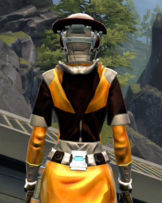 Culling Blade Armor Set Back from Star Wars: The Old Republic.