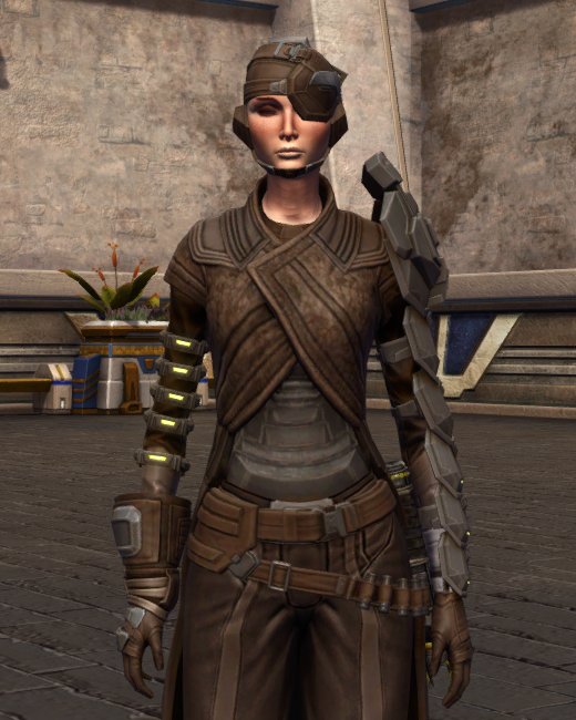 Cybernetic Pauldron Armor Set Preview from Star Wars: The Old Republic.