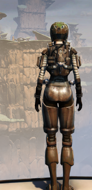 CZ-13K Guerrilla Armor Set player-view from Star Wars: The Old Republic.