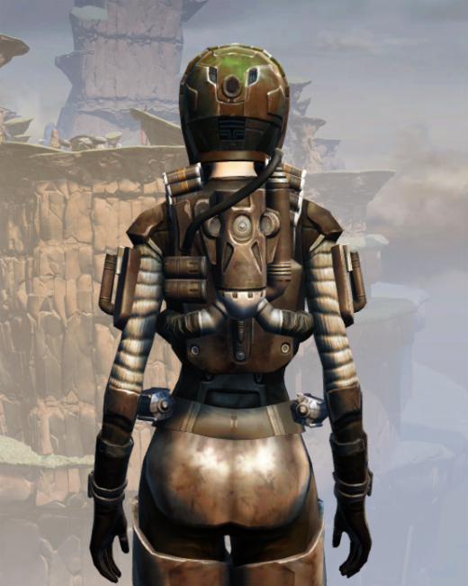 CZ-13K Guerrilla Armor Set Back from Star Wars: The Old Republic.