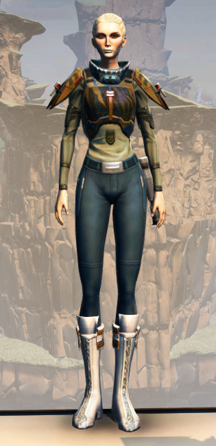 CZ-5 Armored Assault Harness Armor Set Outfit from Star Wars: The Old Republic.
