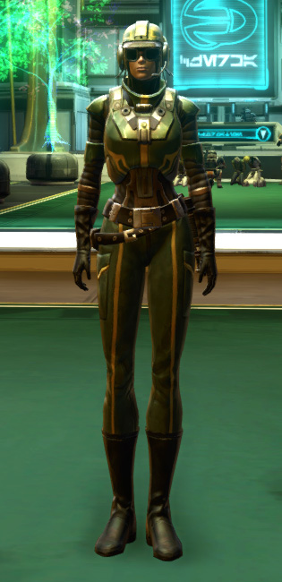 Czerka Security Armor Set Outfit from Star Wars: The Old Republic.
