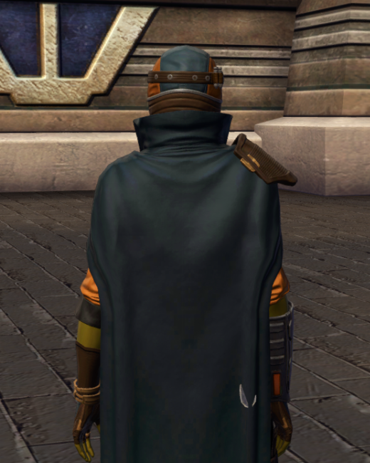 Dashing Rogue Armor Set Back from Star Wars: The Old Republic.