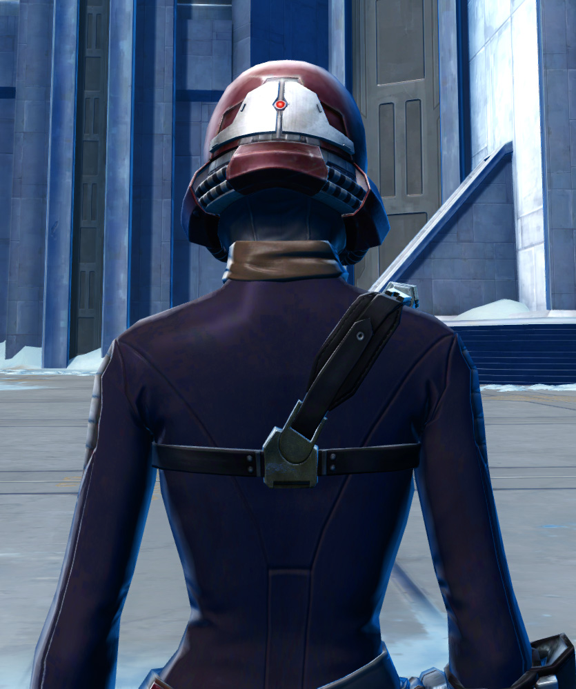 Defiant Mender MK-16 (Armormech) Armor Set detailed back view from Star Wars: The Old Republic.