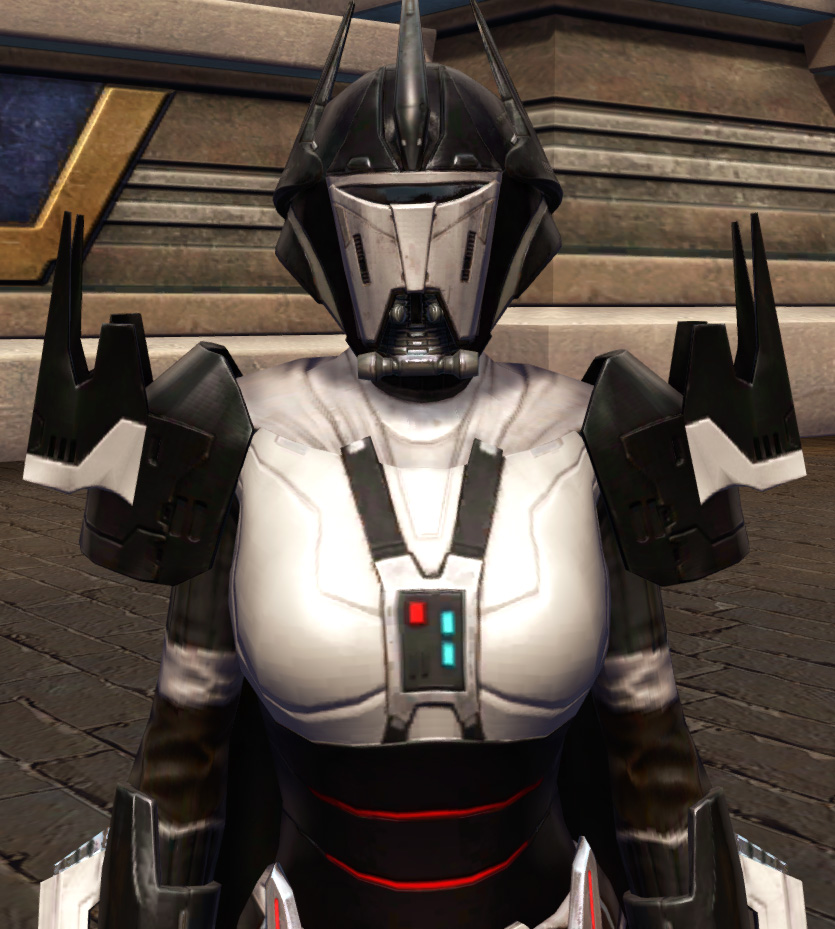 Descent of the Fearless Armor Set from Star Wars: The Old Republic.