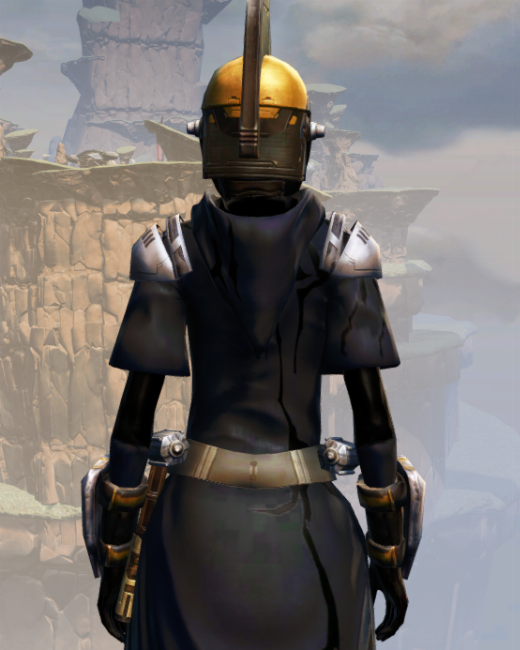 Destroyer Armor Set Back from Star Wars: The Old Republic.