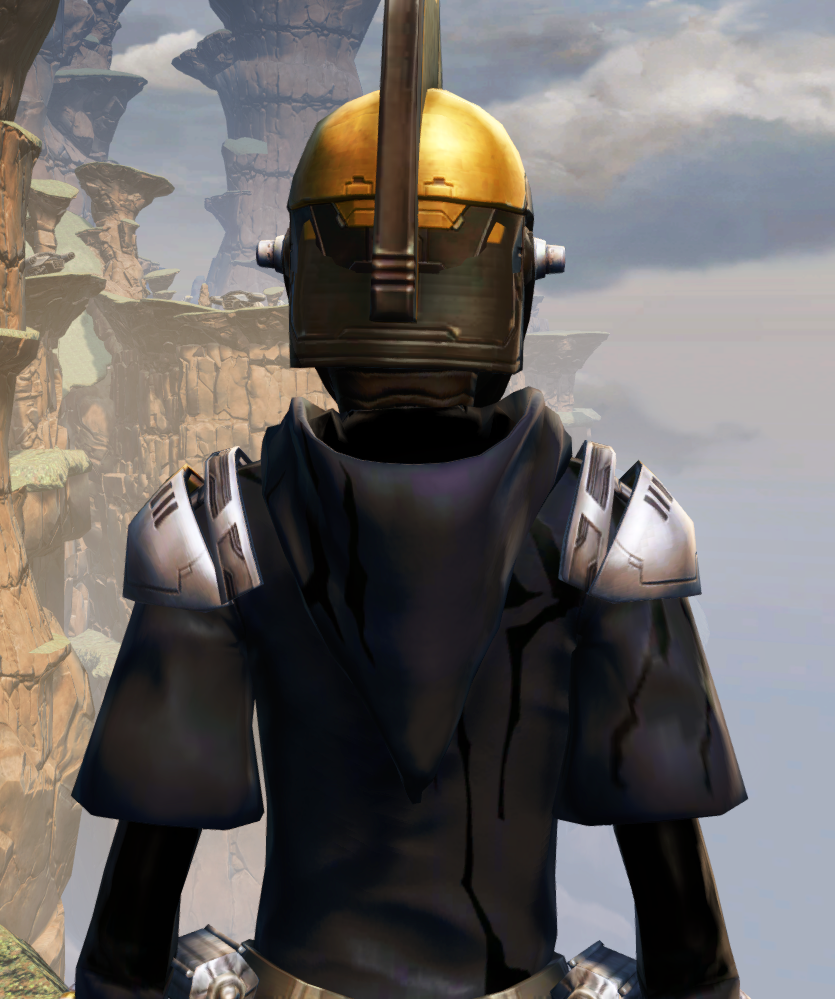 Destroyer Armor Set detailed back view from Star Wars: The Old Republic.