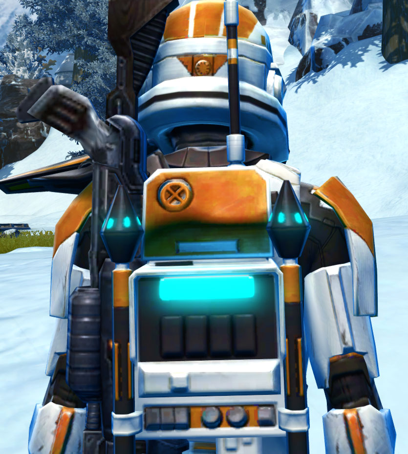 TD-17A Colossus Armor Set detailed back view from Star Wars: The Old Republic.