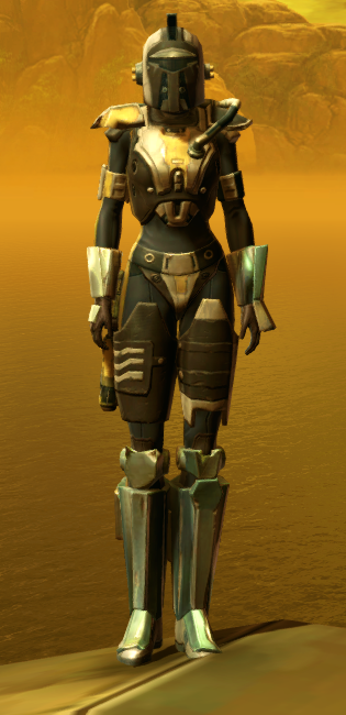 Diatium Onslaught Armor Set Outfit from Star Wars: The Old Republic.