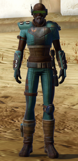 Discharged Infantry Armor Set Outfit from Star Wars: The Old Republic.
