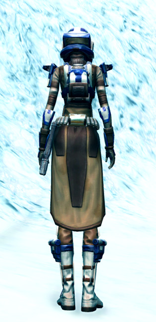 Disciplined Conscript Armor Set player-view from Star Wars: The Old Republic.