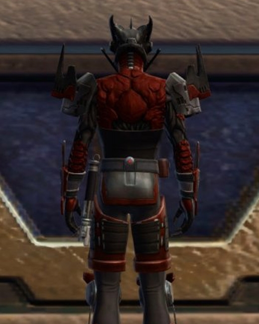 Dreadseed Armor Set Back from Star Wars: The Old Republic.