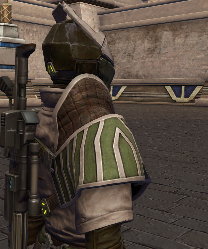 Elite Decurion Armor Set detailed back view from Star Wars: The Old Republic.