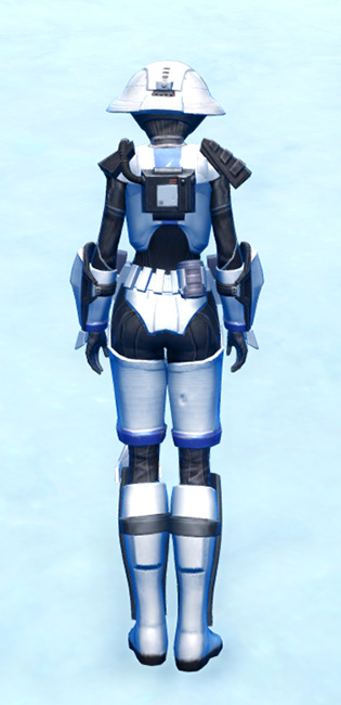 Elite Gunner Armor Set player-view from Star Wars: The Old Republic.