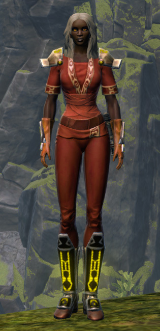 Energetic Champion Armor Set Outfit from Star Wars: The Old Republic.