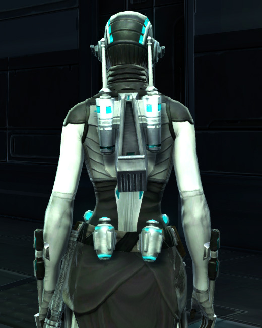 Energetic Combatant Armor Set Back from Star Wars: The Old Republic.
