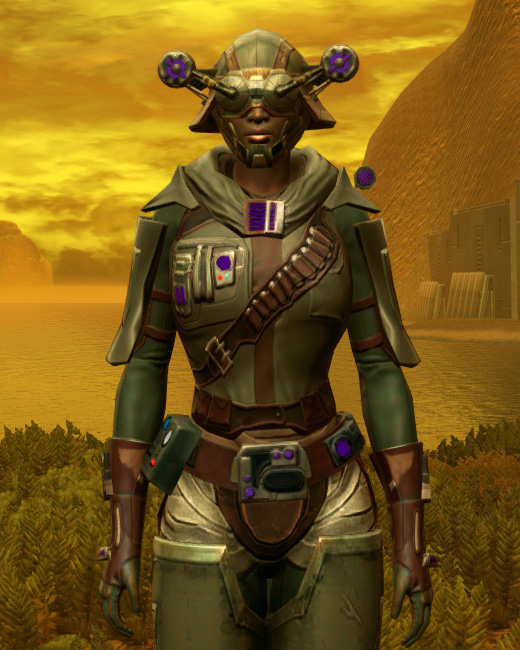Energized Manhunter Armor Set Preview from Star Wars: The Old Republic.