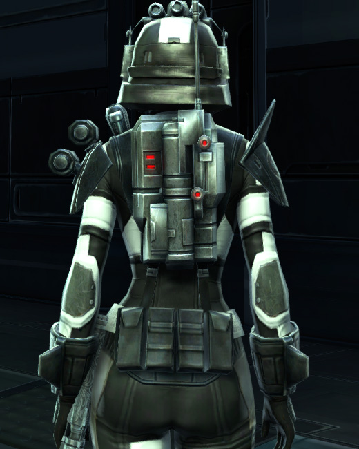 Enhanced Surveillance Armor Set Back from Star Wars: The Old Republic.