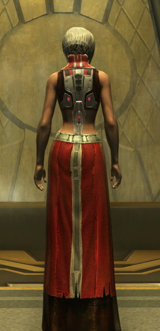Eternal Conqueror Force-Healer Armor Set player-view from Star Wars: The Old Republic.
