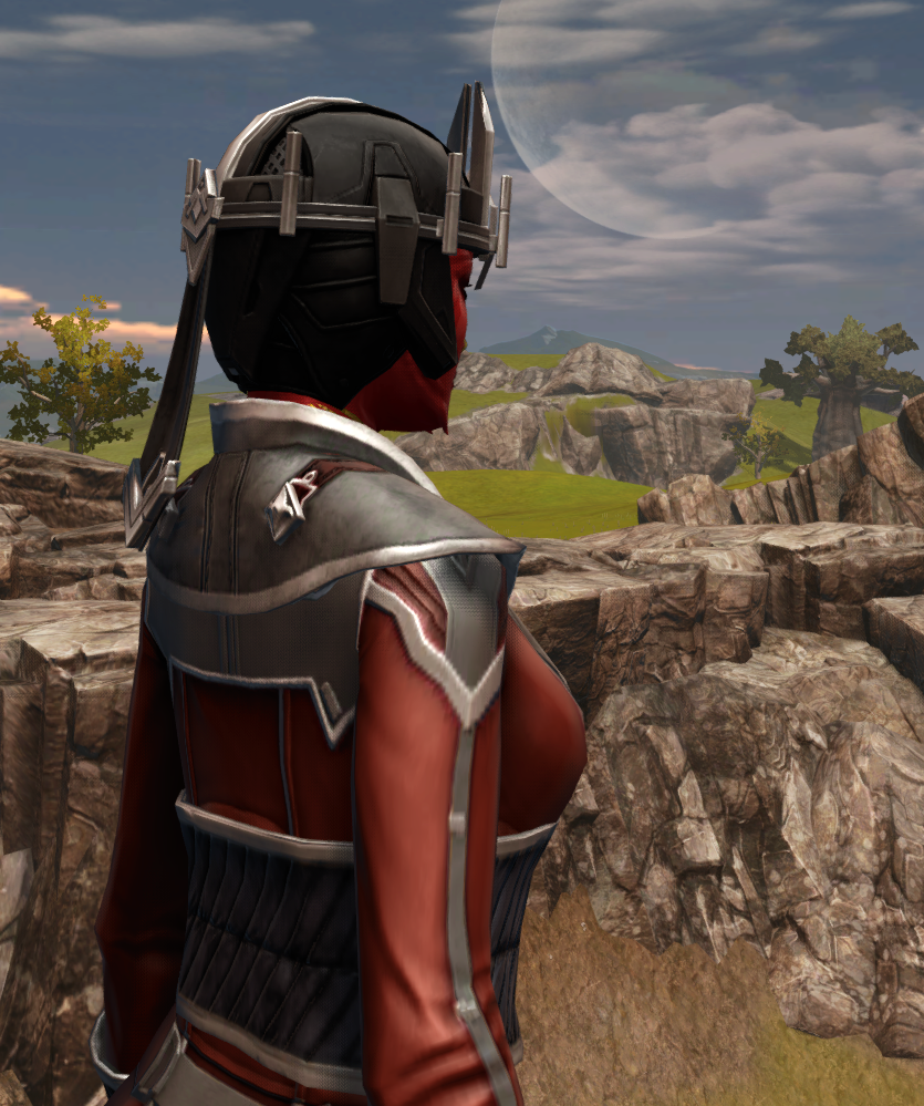 Eternal Commander MK-14 Force Expert / MK-12 Armor Set detailed back view from Star Wars: The Old Republic. - DETAILS Eternal Commander MK-14 Force Expert / MK-12 Armor Set detailed back view from Star Wars: The Old Republic.