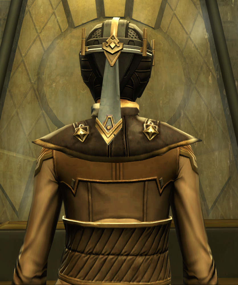 Avenger Armor Set detailed back view from Star Wars: The Old Republic.