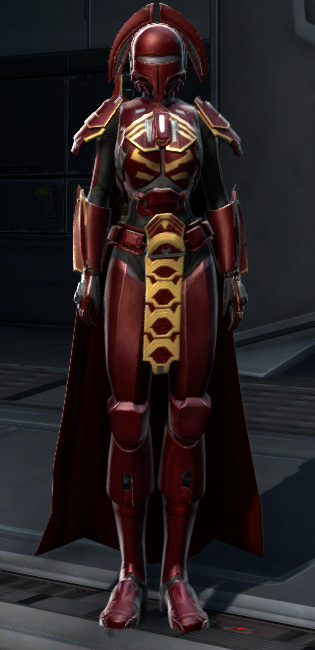 Exarch Asylum MK-26 (Synthweaving) Armor Set Outfit from Star Wars: The Old Republic.