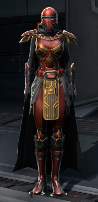 Exarch Onslaught MK-26 (Synthweaving) Armor Set Outfit from Star Wars: The Old Republic.