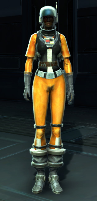 Experimental Pilot Suit Armor Set Outfit from Star Wars: The Old Republic.