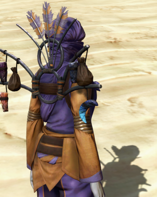 Feast Trader Armor Set Back from Star Wars: The Old Republic.
