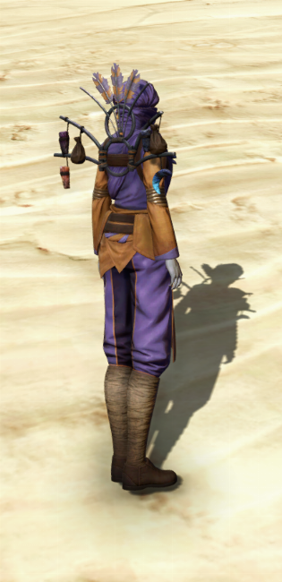 Feast Trader Armor Set player-view from Star Wars: The Old Republic.
