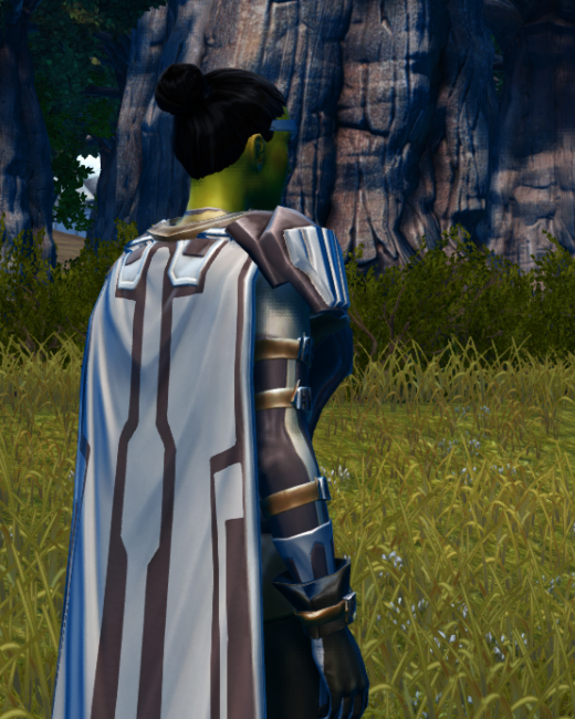 Fitted Mantellian Skirmish / Fitted Dantoonian Neo-leather MKII Armor Set Back from Star Wars: The Old Republic. Fitted Mantellian Skirmish / Fitted Dantoonian Neo-leather MKII Armor Set Back from Star Wars: The Old Republic. - BACK