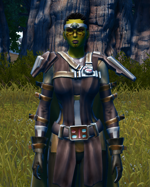 Fitted Mantellian Skirmish / Fitted Dantoonian Neo-leather MKII Armor Set Preview from Star Wars: The Old Republic. - PREVIEW Fitted Mantellian Skirmish / Fitted Dantoonian Neo-leather MKII Armor Set Preview from Star Wars: The Old Republic.