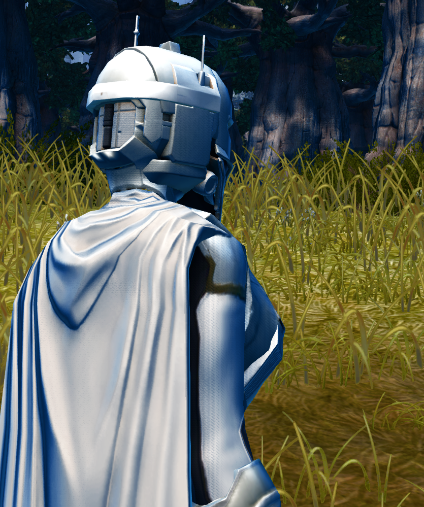 Ultimate Exarch Enforcer / Field Medic / Field Tech Armor Set detailed back view from Star Wars: The Old Republic. - DETAILS Ultimate Exarch Enforcer / Field Medic / Field Tech Armor Set detailed back view from Star Wars: The Old Republic.