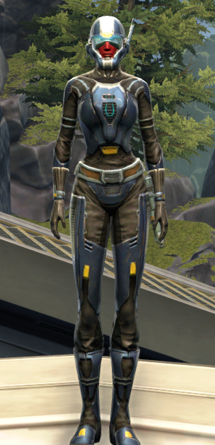 Flawless Riposte Armor Set Outfit from Star Wars: The Old Republic.