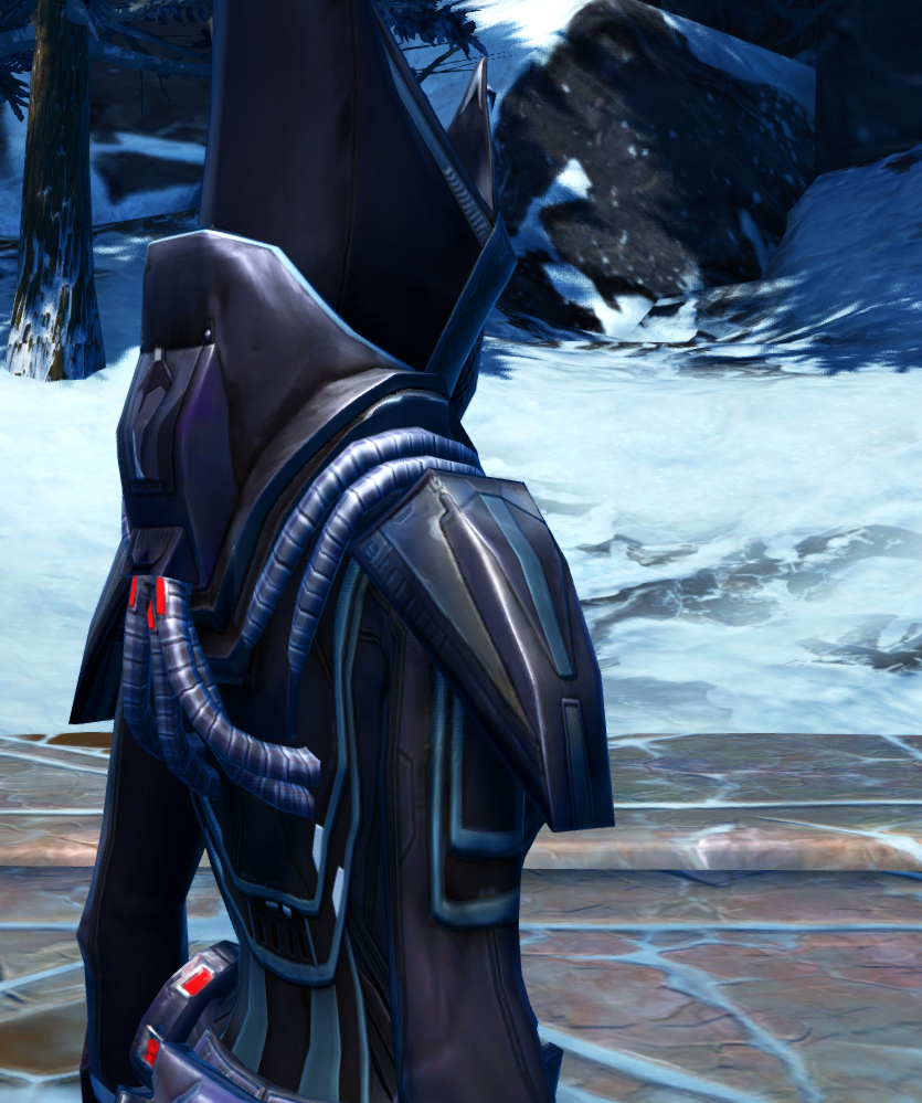 Force Adept (Imperial) Armor Set detailed back view from Star Wars: The Old Republic. - DETAILS Force Adept (Imperial) Armor Set detailed back view from Star Wars: The Old Republic.