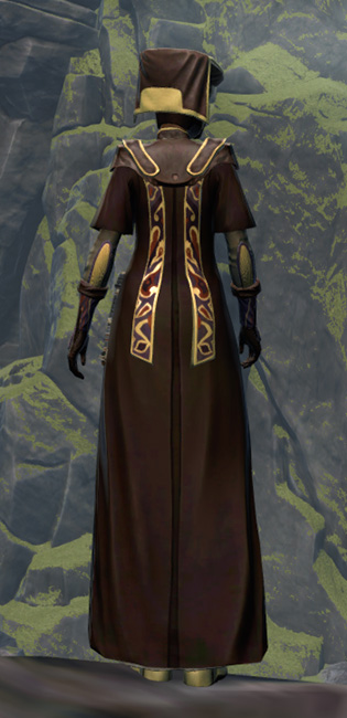 Force Magister Armor Set player-view from Star Wars: The Old Republic.