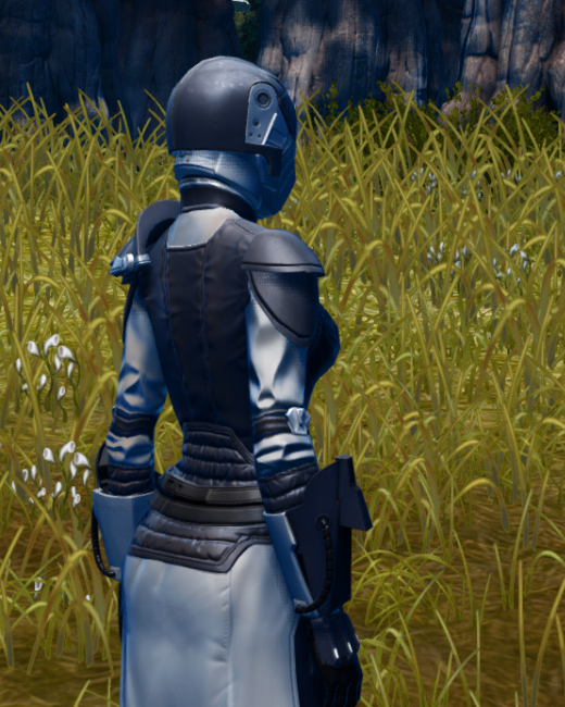 Force Veteran Armor Set Back from Star Wars: The Old Republic. Force Veteran Armor Set Back from Star Wars: The Old Republic. - BACK