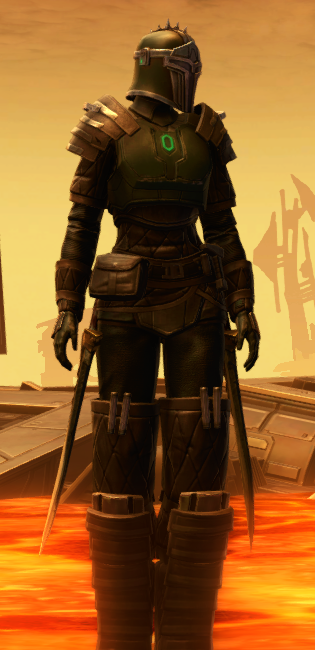 Forgemaster Armor Set Outfit from Star Wars: The Old Republic.
