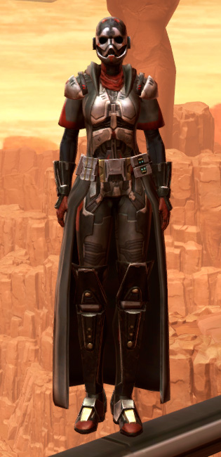 Fortified Electrum Armor Set Outfit from Star Wars: The Old Republic.