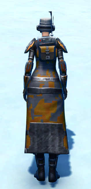 Frasium Asylum Armor Set player-view from Star Wars: The Old Republic.