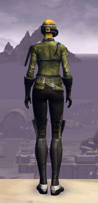 Frasium Onslaught Armor Set player-view from Star Wars: The Old Republic.