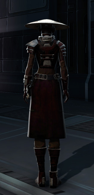 Freelance Hunter Armor Set player-view from Star Wars: The Old Republic.