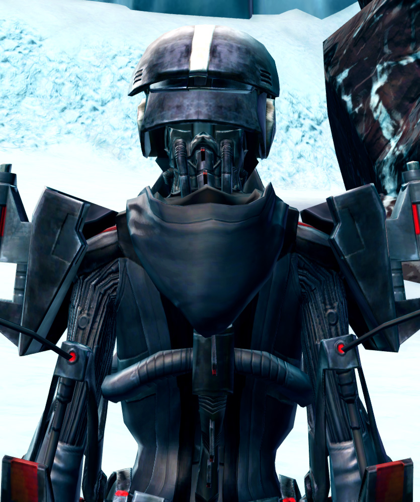 Frenzied Instigator Armor Set detailed back view from Star Wars: The Old Republic.