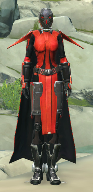 Frenzied Zealot Armor Set Outfit from Star Wars: The Old Republic.