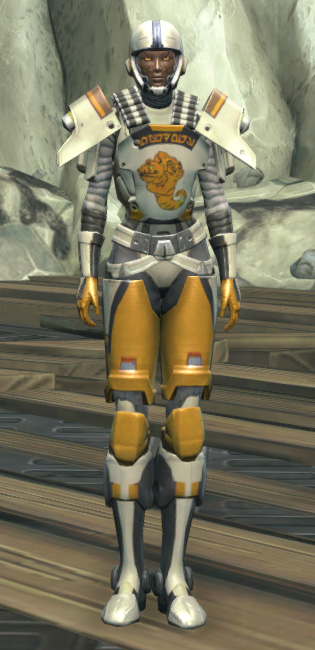 Frogdog Huttball Away Uniform Armor Set Outfit from Star Wars: The Old Republic.