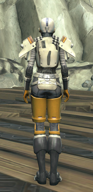 Frogdog Huttball Away Uniform Armor Set player-view from Star Wars: The Old Republic.