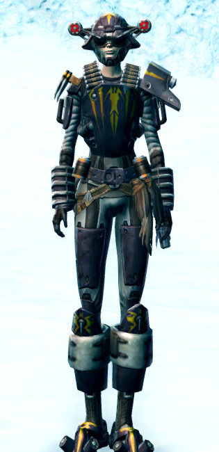 Frontline Mercenary Armor Set Outfit from Star Wars: The Old Republic.